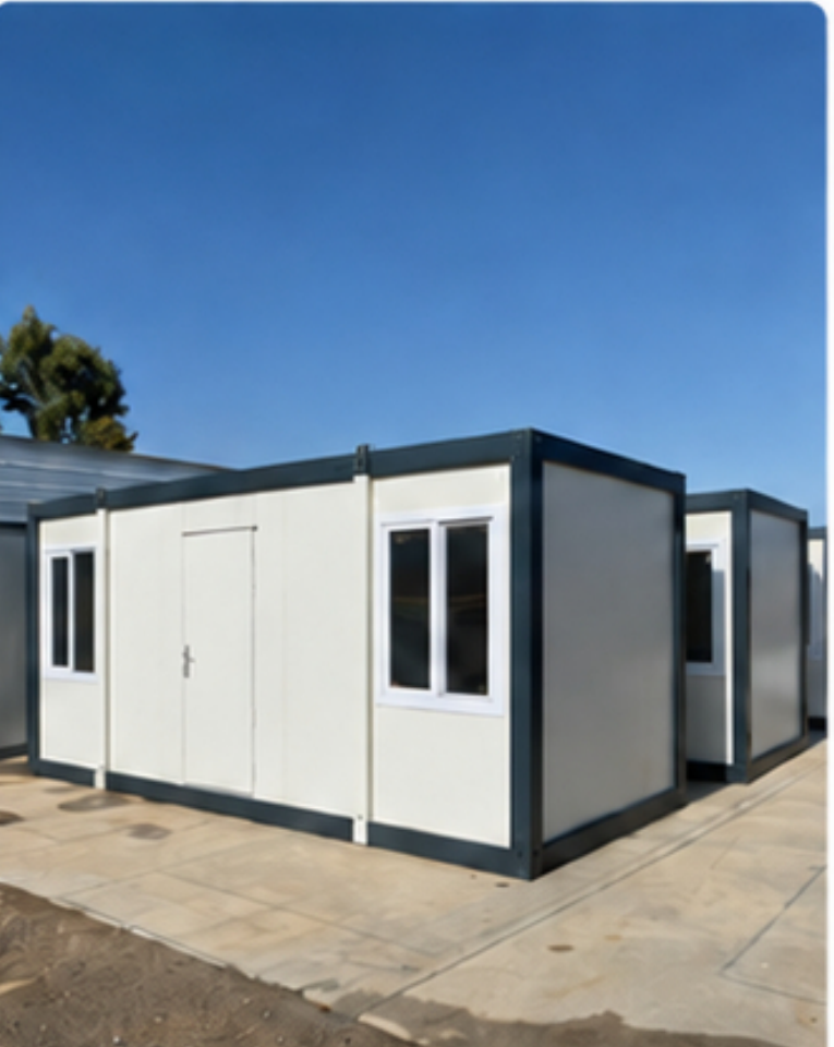 Completed EROUnits mobile office on site